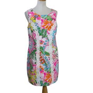Lilly Pulitzer for Target Shift Dress Nosey Posey Women's Size Medium